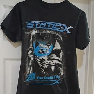 Black and Blue Graphic Tee